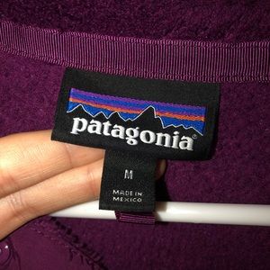 Purple Patagonia pullover